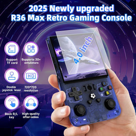 AQHH R36 Max with 4.0-inch IPS screen close-up delivers vivid game visuals.