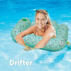 Aqua LEISURE 3in1-drifter mode illustrates drift relaxation on calm water.