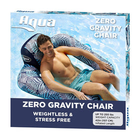 Aqua LEISURE supports up to 250 pounds for adults