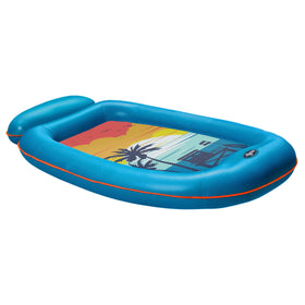 Aqua Leisure Aqua Comfort pool float lounge, front view, ideal for relaxed water lounging.