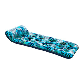 Aqua LEISURE Aqua Contour Cooling Pool Float Lounge with contoured support for comfortable water lounging.
