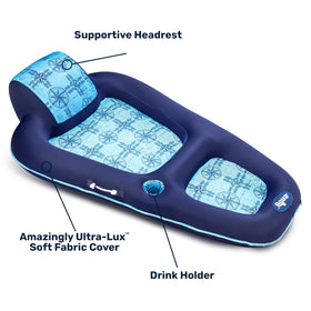 Aqua Leisure Aqua Luxury Water Lounge durable PVC construction for repeated use