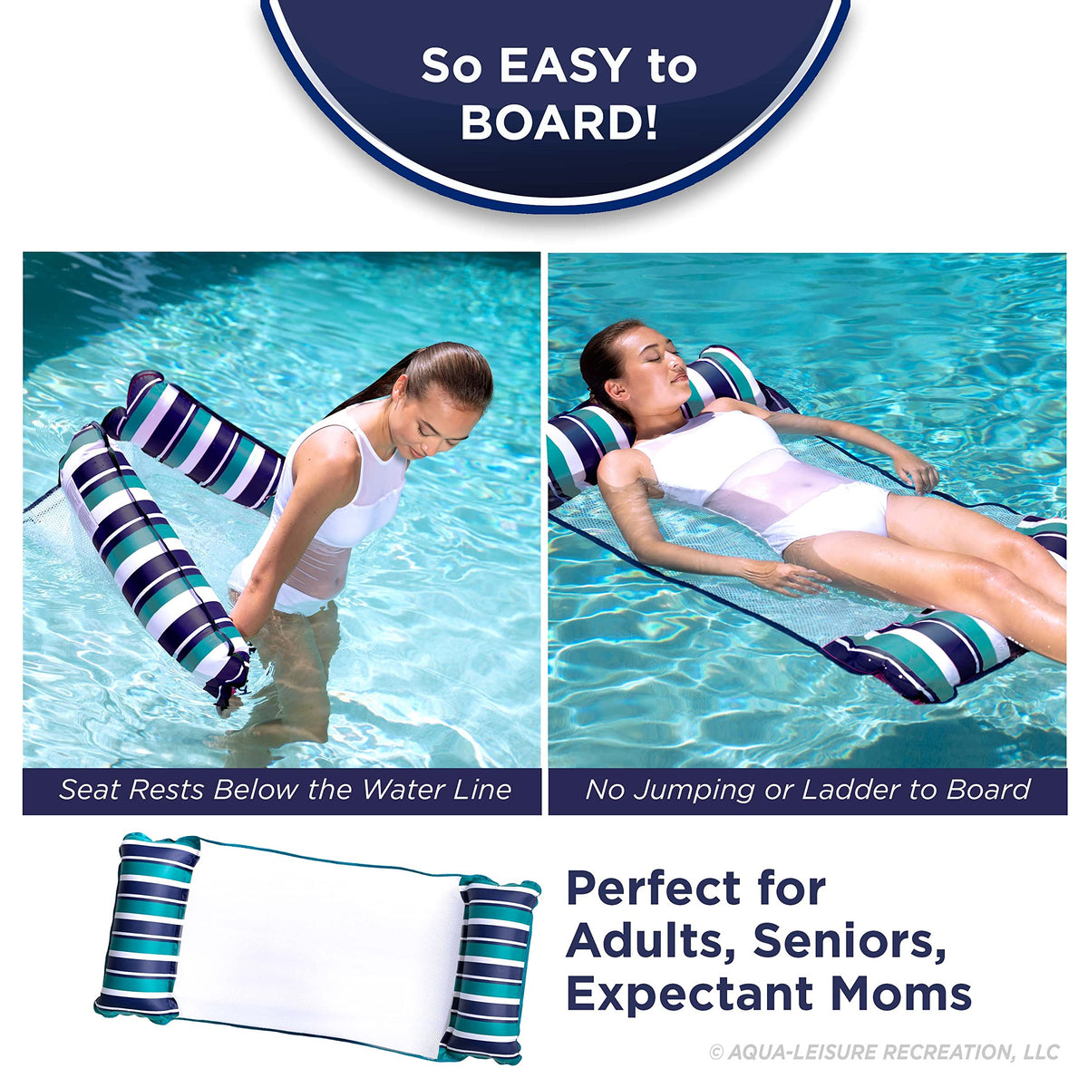 Aqua Original Aqua Original uses patented non-stick PVC for durable performance.