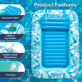 Aqua LEISURE duolock valve for quick inflation and deflation
