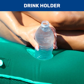 Aqua Leisure polyknit fabric quick-dry surface keeps you dry after swimming.