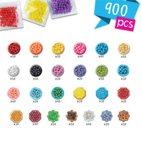 Aquabeads bead pen and sprayer for precise, mess-free bead application.