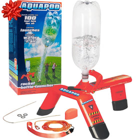 Aquapod Summer family fun with memorable bottle launches outdoors.