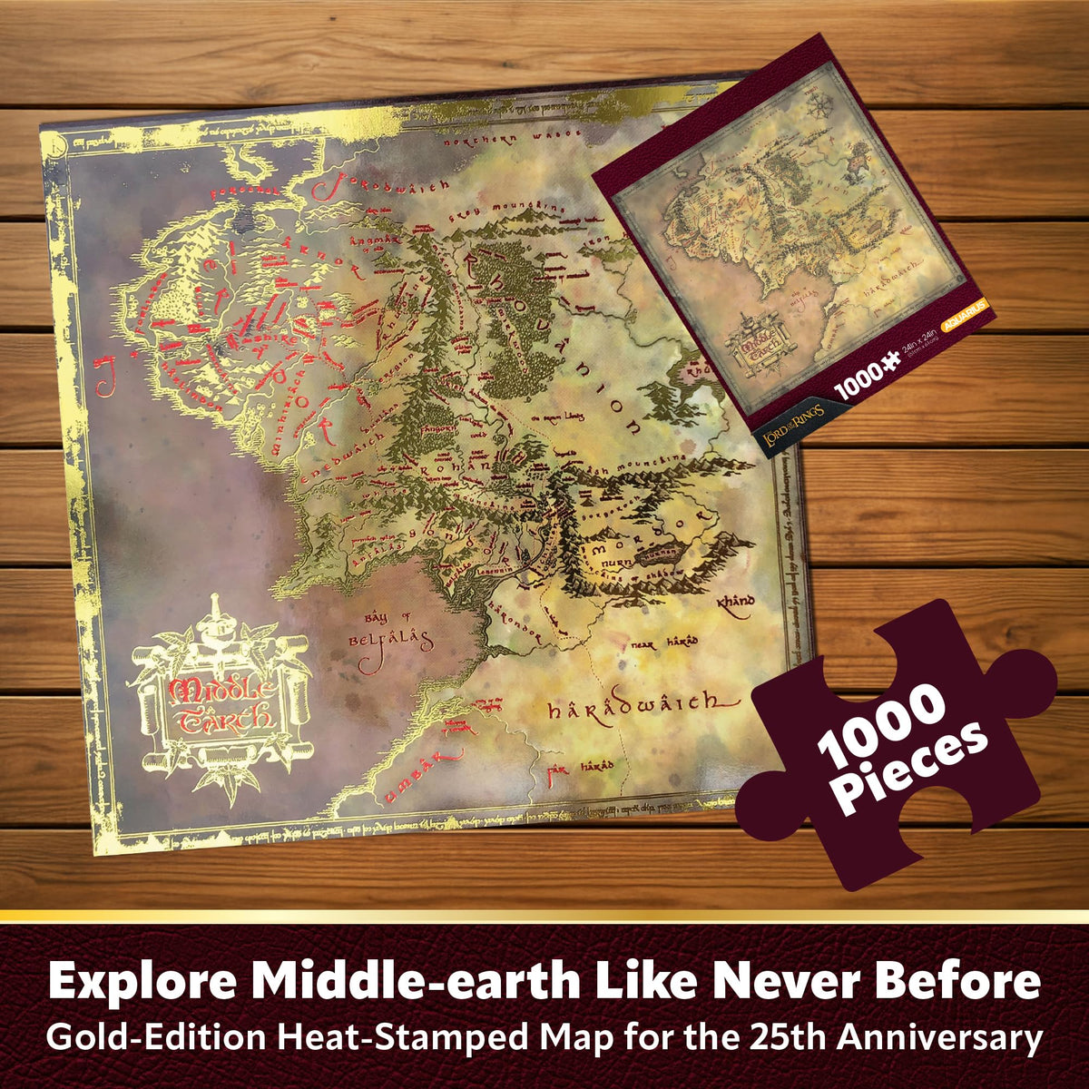Aquarius 1000-piece square puzzle ideal for solo focus or shared weekend challenge.
