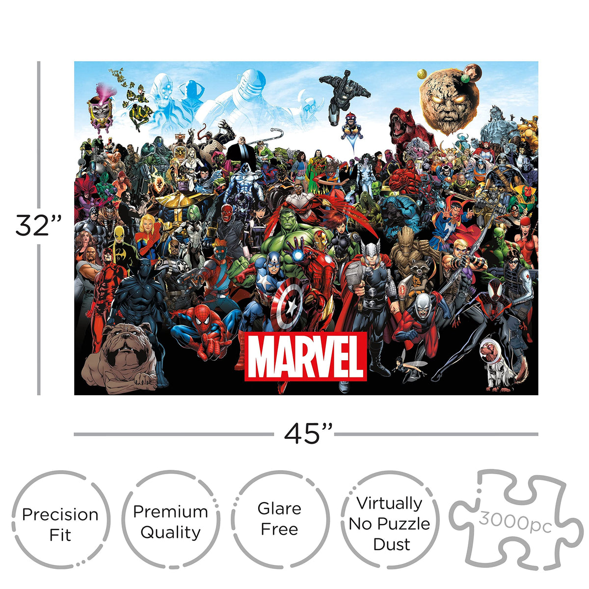 Aquarius Marvel Puzzle Cast hero art close-up, immersive Marvel collector appeal