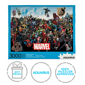 Aquarius Marvel Puzzle Cast officially licensed stamp authentic Marvel merchandise
