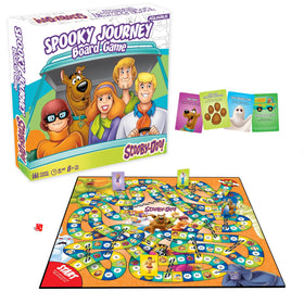 AQUARIUS Scooby-Doo Journey Board Game box art for family game night