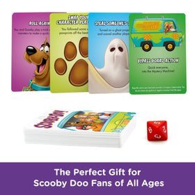 AQUARIUS Scooby-Doo Journey Board Game dice ready to roll during play