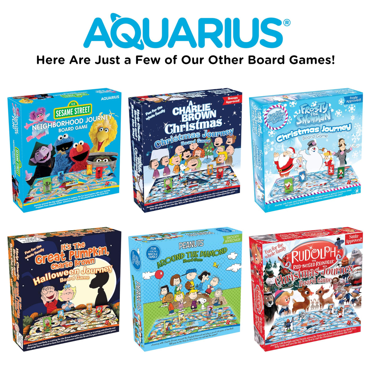 AQUARIUS Scooby-Doo Journey Board Game packaging highlights official Scooby-Doo licensed design