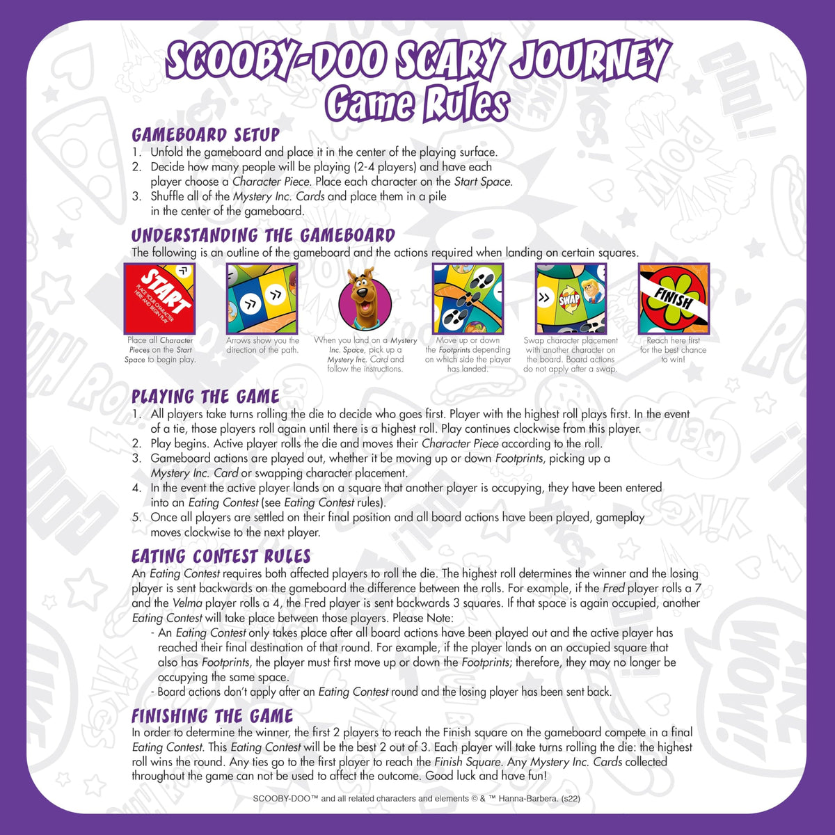 AQUARIUS Scooby-Doo Journey Board Game players engage in shared playtime
