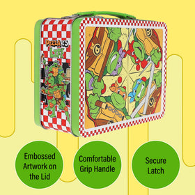 AQUARIUS TMNT Fun Box secure latch keeps items safe during travel.