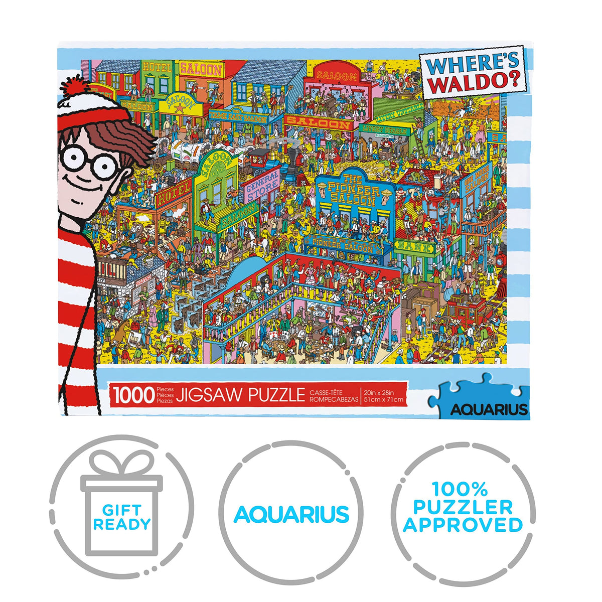 AQUARIUS official Waldo merchandise adds authentic collecting appeal.