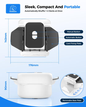 AQLL Honlunu compact-portable design fits small spaces and travel.