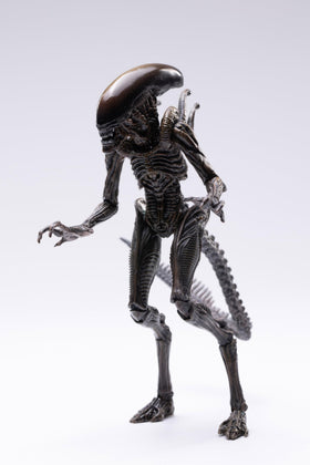 Arbenmao Hiya Toys Ressurection Lead Alien Warrior head detail highlights sculpted features.