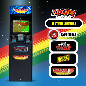ARCADE CLASSICS Atari Star Wars Ultra 17-inch screen close-up for crisp visuals