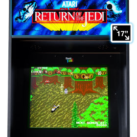 ARCADE CLASSICS Atari Star Wars Ultra vintage arcade look enhances a retro-inspired home theater