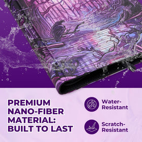 Arcane Fortress side-loading pages offer easy access to sleeved cards.