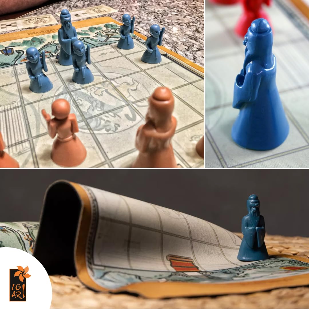Arcane Wonders Onitama portable battlefield fits travel nights.