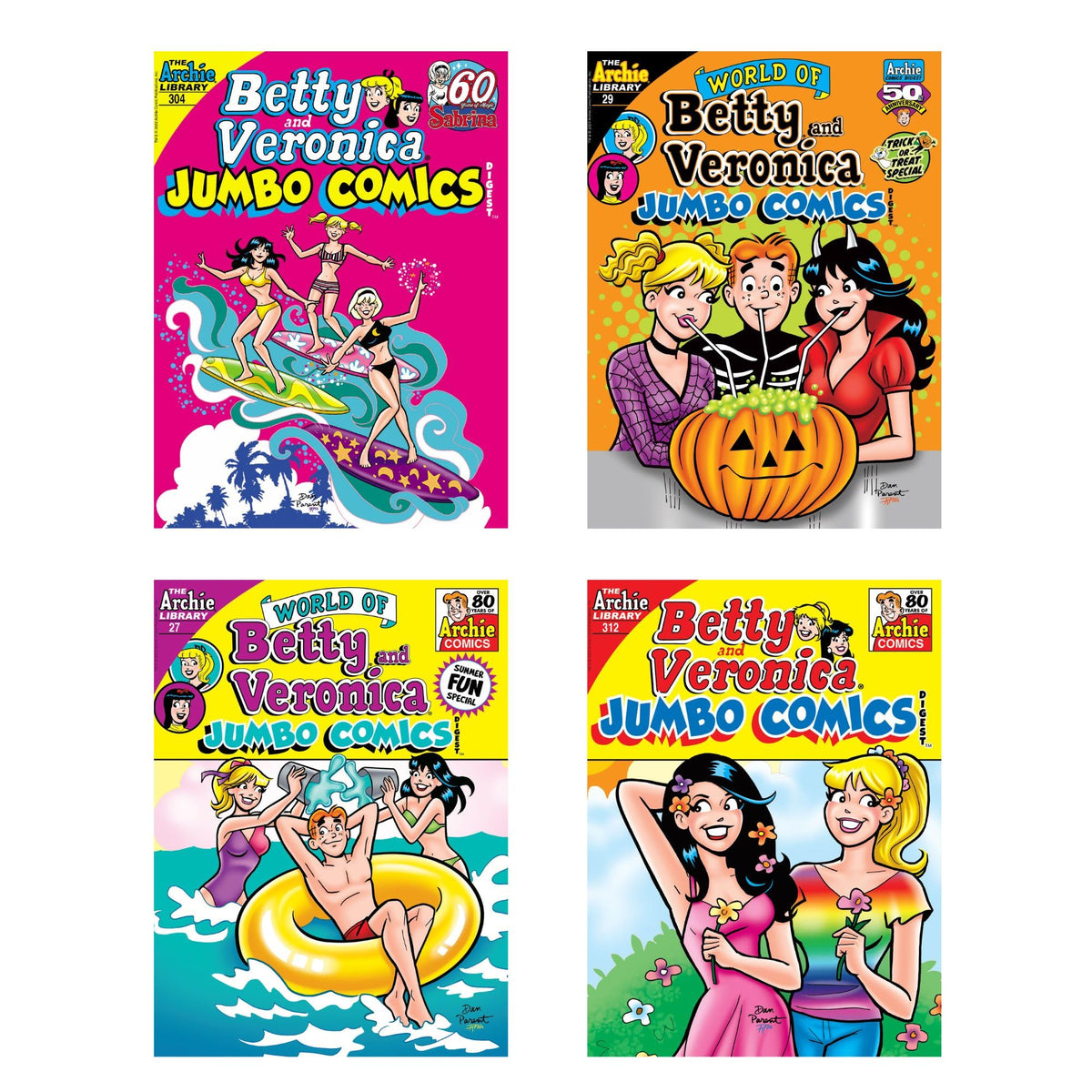 Archie Betty Veronica Digest Pack Box, a colorful gift-ready presentation for fans.