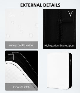 ARCHIVALPRO crystal-clear pockets provide pristine visibility while protecting cards from dust