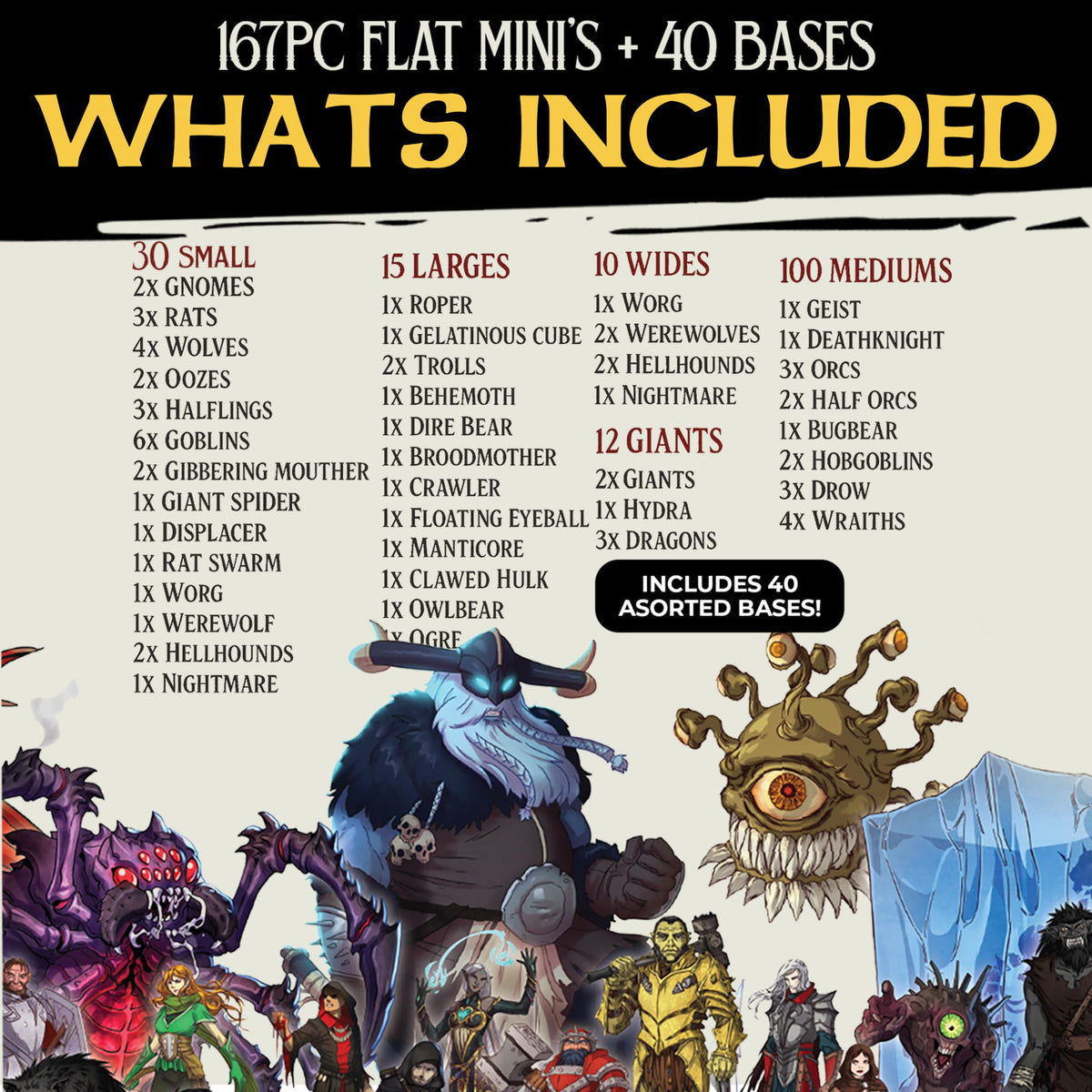 Arcknight Chromatic Dragon miniature adds epic boss presence for campaigns.