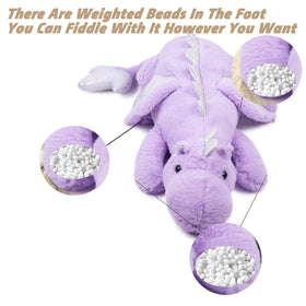 ARELUX dragon plush room decor display suitable for living room or bedroom