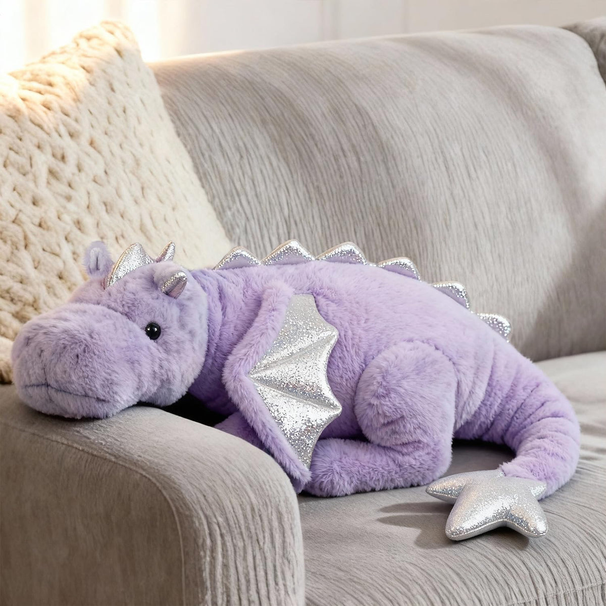 ARELUX dragon wings detail adds playful charm and cuddly silhouette