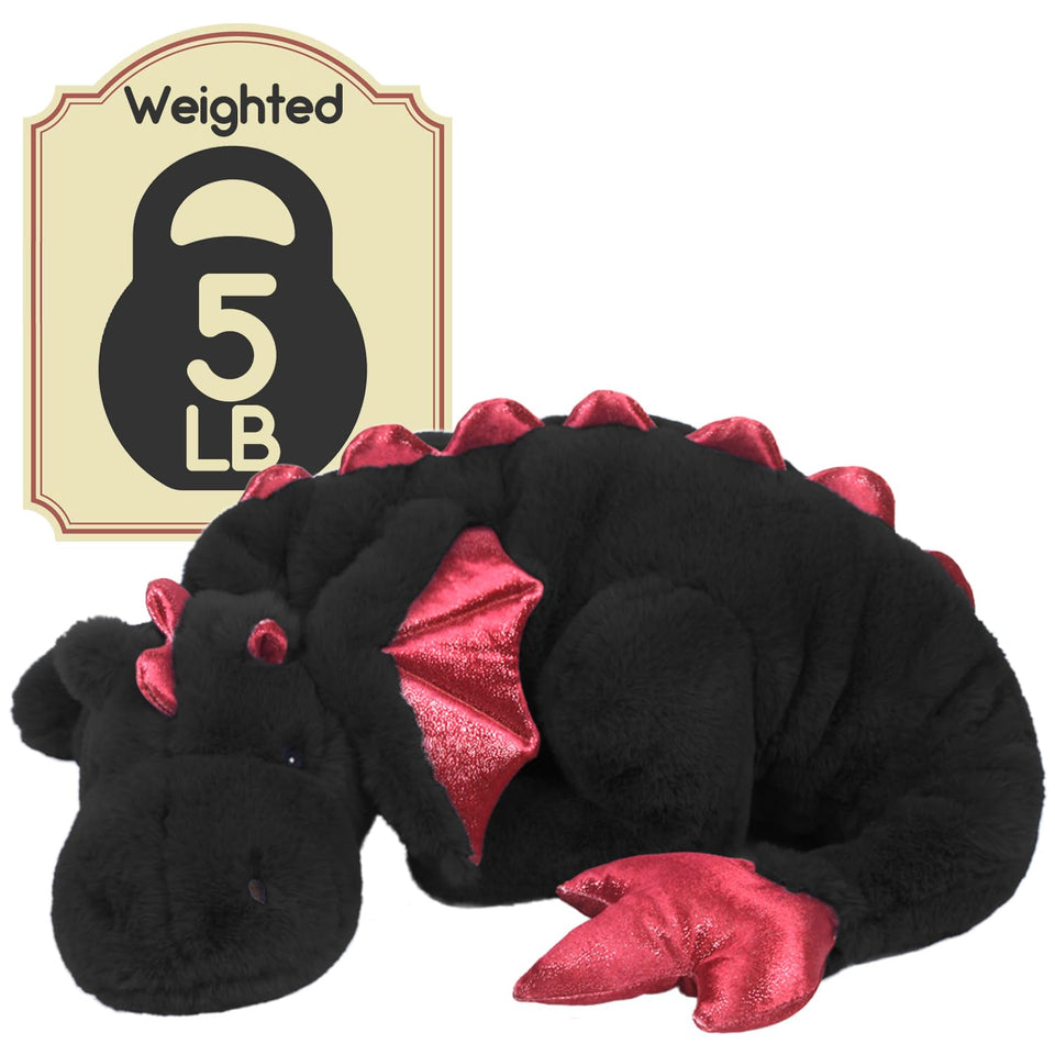 ARELUX giant dragon plush face close-up for comforting cuddle