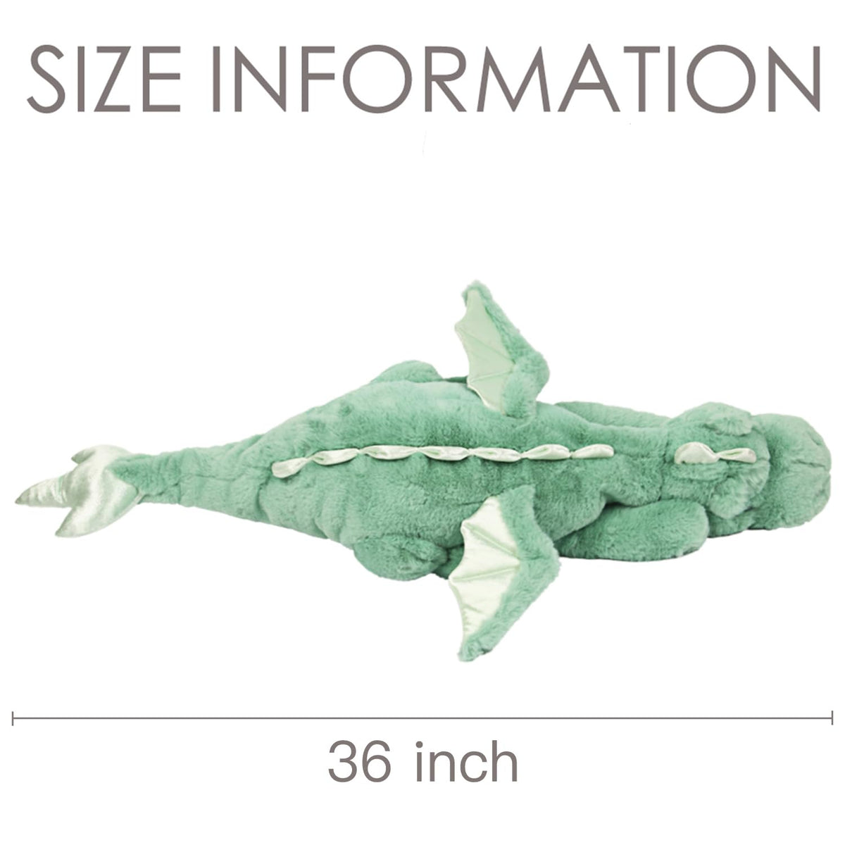 ARELUX large dragon plush wings add dramatic charm and cozy play.