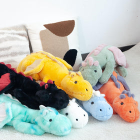 ARELUX vacuum-sealed packaging dragon plush ships compact and expands after opening