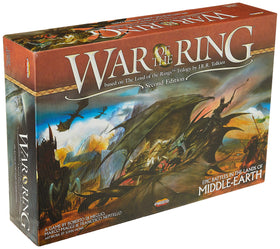 Ares Games War of the Ring 2nd Edition game board laid out for epic strategy nights