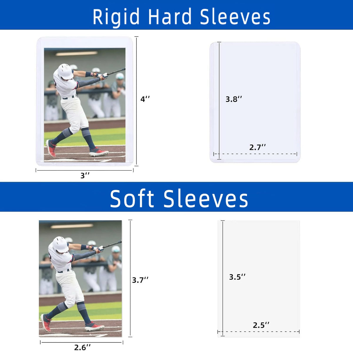 Arjiekwei acid-free PVC sleeves ensure long-lasting, non-yellowing protection.