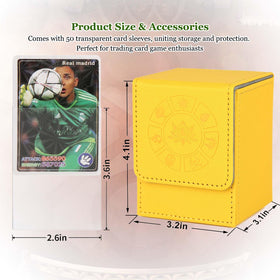 Arkeiliy card sleeves 200 included protect cards with ample coverage