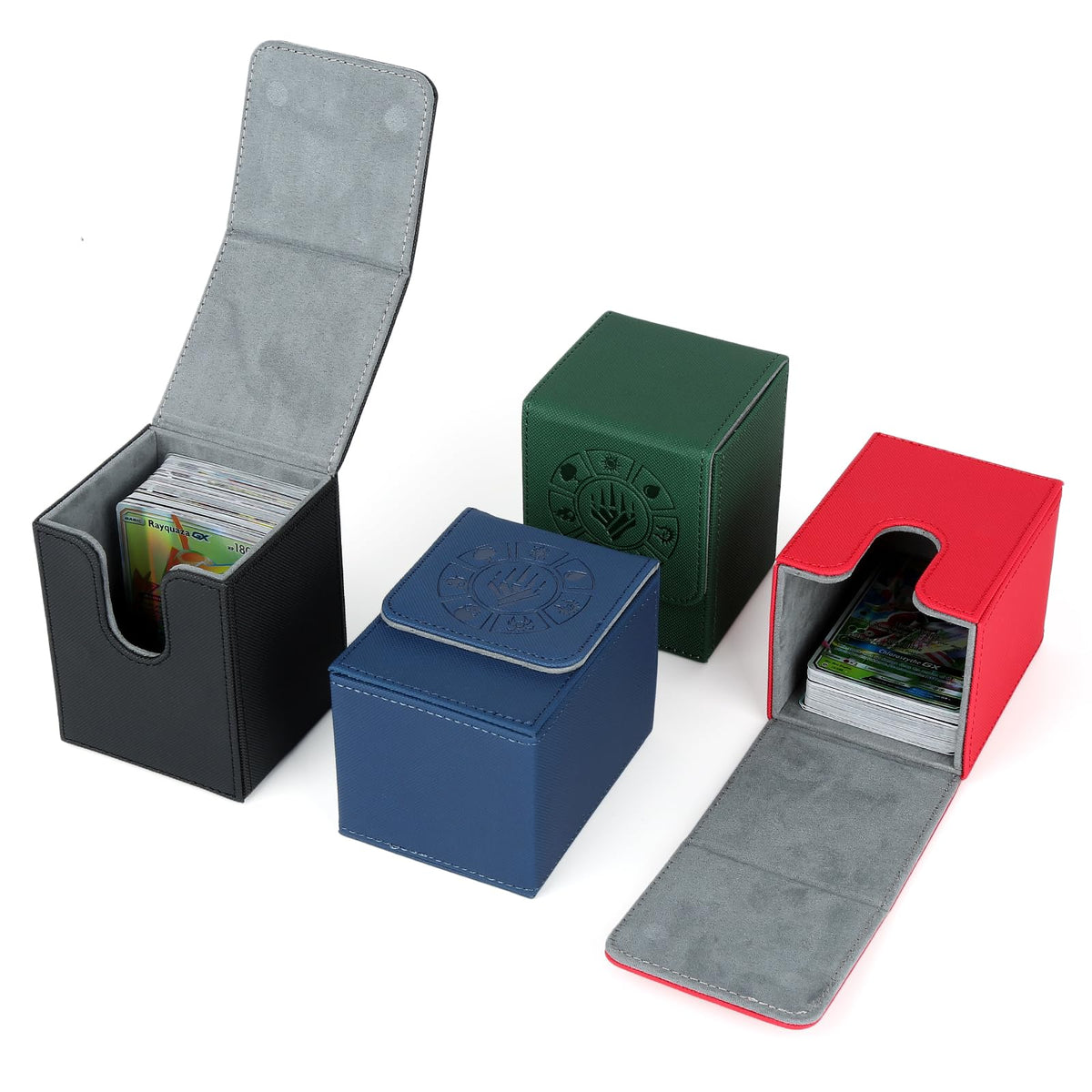 Arkeiliy 4-pack deck boxes for MTG storage.