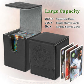 Arkeiliy deck box leather texture closeup highlights premium feel and durability
