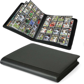 Arkeiliy Premium Ringless Binder front cover protects your collection during travel.