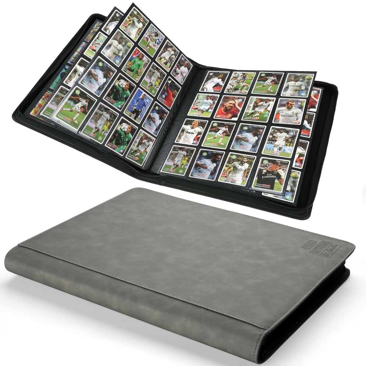 Arkeiliy ringless binder for 1024-card capacity, ideal for organized MTG and sports card collections.