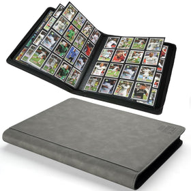 Arkeiliy ringless binder for 1024-card capacity, ideal for organized MTG and sports card collections.