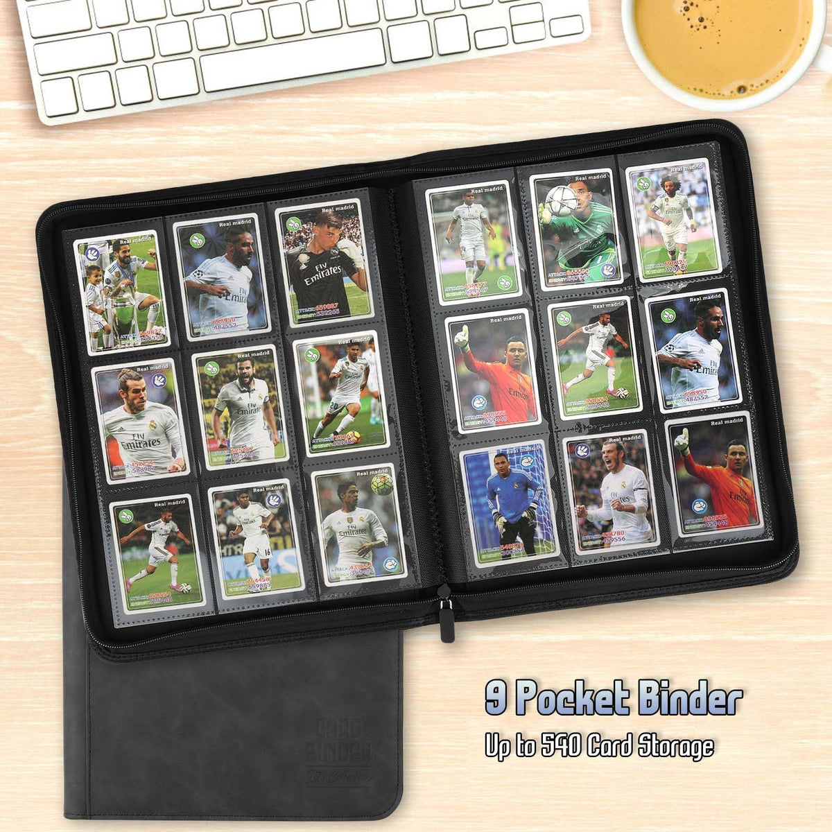 Arkeiliy sleek design suits MTG, Skylanders, football and baseball card collections.