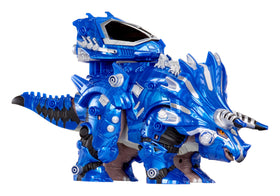 Armorsaurs Armor-Up Dinosaur Cobalt figure with seven removable armor pieces for customizable battles.