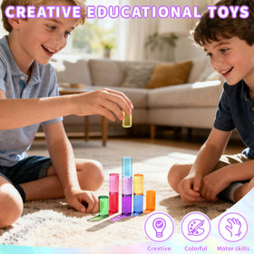 Arnbz blocks with smooth edges stay safe for little hands during play.
