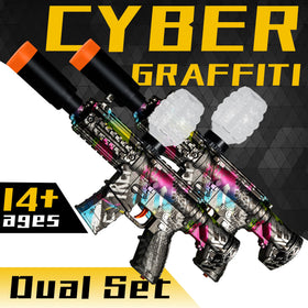 AROBEF gel blaster offers 30-minute endurance on a single charge.