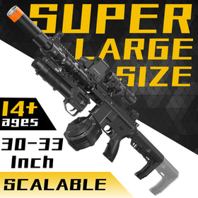 AROBEF Gel Splat Blaster automatic and manual mode options.
