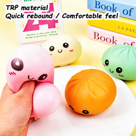 AROX MATI mystery box packaging reveals colorful dumplings for surprise sensory exploration.