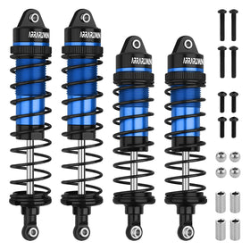 ARRAROWN 4Pcs RC Shock front 112mm for Arrma, smooth handling on rugged terrain.