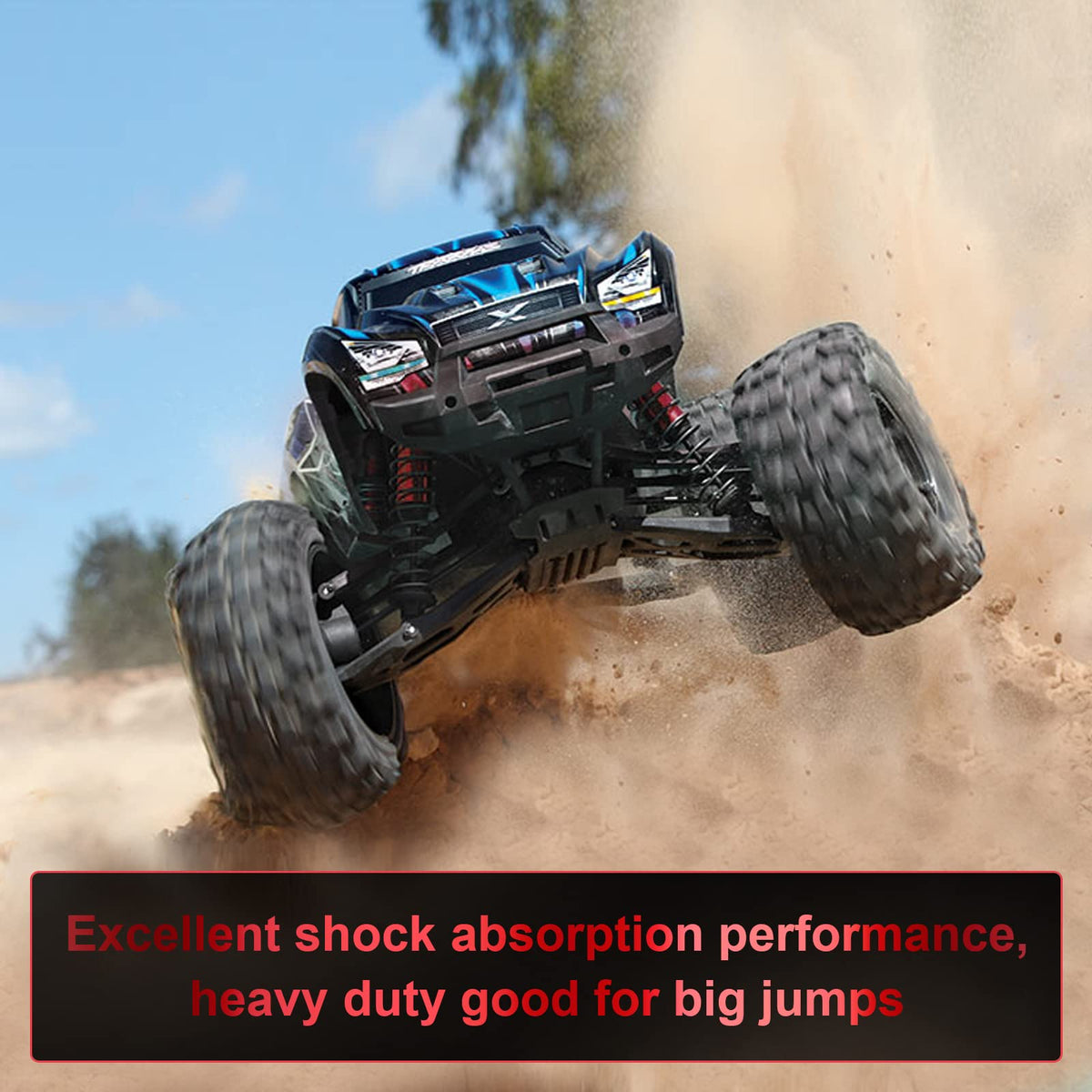 ARRAROWN adjustable shocks with threaded bodies for tuning ride height.